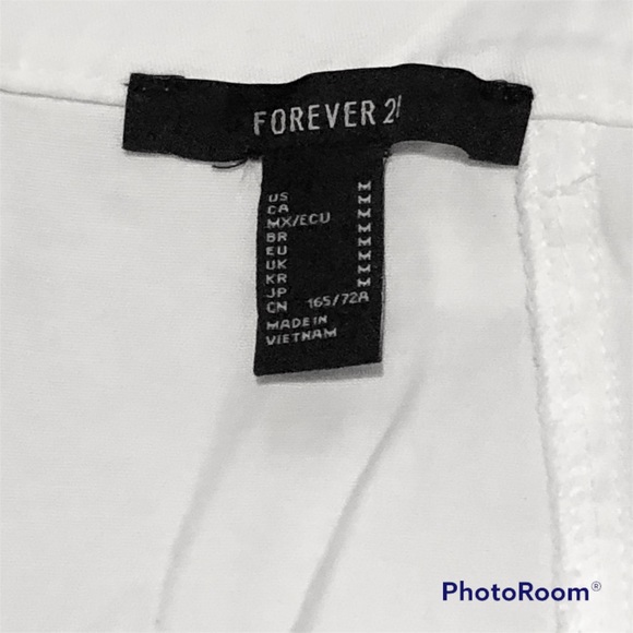 NWT Forever 21 white skirt size M - Picture 3 of 4